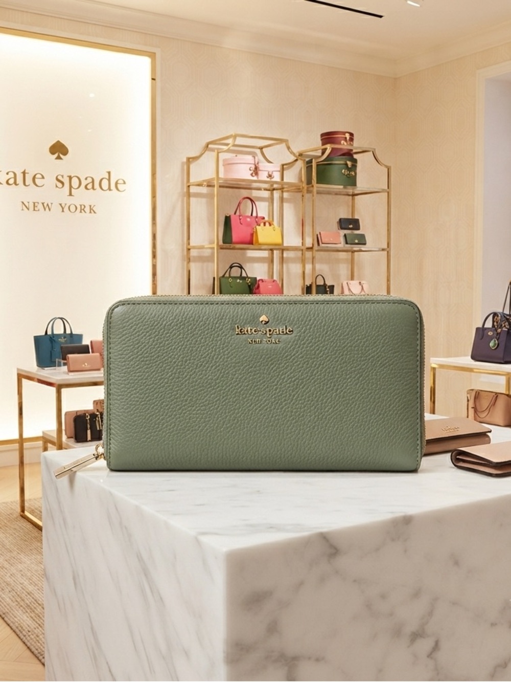 ♠️ kate spade ♠️ - Lena Large Continental Wallet